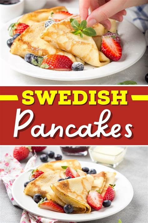 Authentic Swedish Pancakes Recipe - Insanely Good