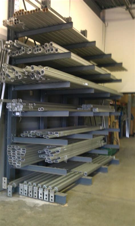 Used Cantilever Rack System-6 Arm Levels 48” O.C. - Cantilever Racks