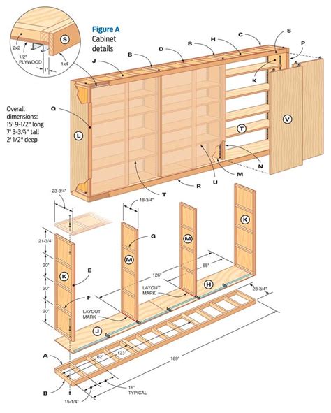 Giant DIY Garage Cabinet | Garage storage cabinets, Basement storage cabinets, Garage cabinets