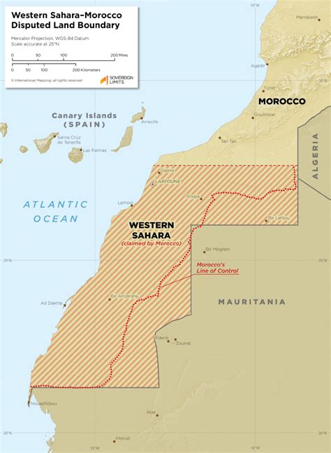 Morocco–Western Sahara Land Boundary | Sovereign Limits