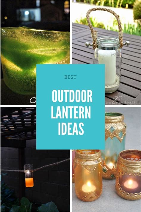 Best DIY Outdoor Lantern Ideas | Ann Inspired