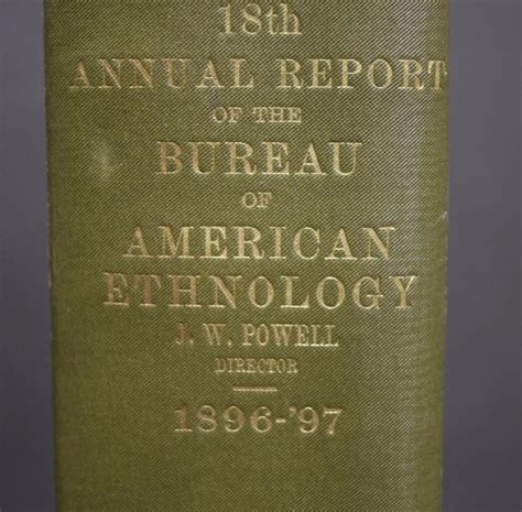 TWO BUREAU OF AMERICAN ETHNOLOGY BOOKS