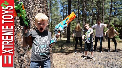 Nerf Zombie Attack! The Wild Undead Vs. Ethan and Cole ... | Doovi