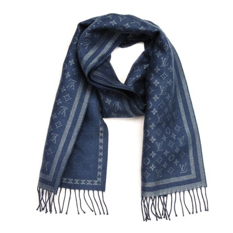 Louis Vuitton Men's Scarf Cashmere Scarf | semashow.com