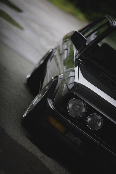 Black car, BMW E28, car, German cars, Stance HD wallpaper | Wallpaper Flare