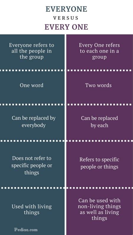 Difference Between Everyone and Every One | Learn English Grammar and Vocabulary Online