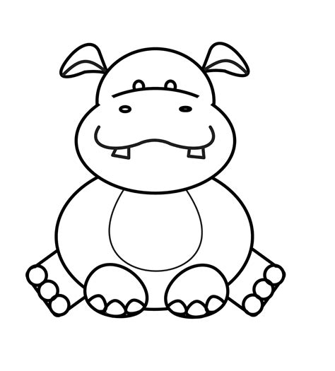 Top How To Draw A Hippo Don t miss out | howdrawart3