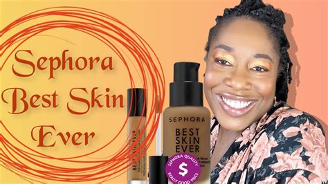 Sephora Best Skin Ever | Foundation & Concealer | Dark skin approved ...