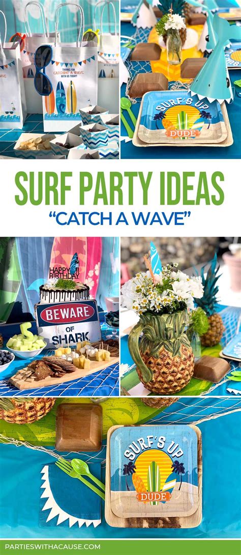 Surf Themed Party Ideas for Easy Entertaining - Parties With A Cause