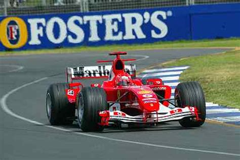 204501 - Michael Schumacher - Ferrari - Winner Australian Grand Prix ...