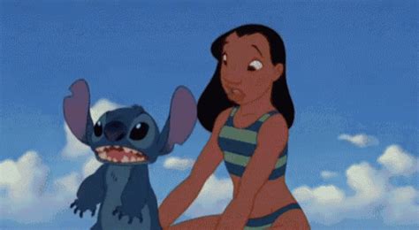 Stitch Excited GIF - Stitch Excited Look - Discover & Share GIFs