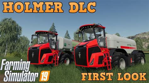 HOLMER DLC FIRST LOOK | Farming Simulator 19 - YouTube