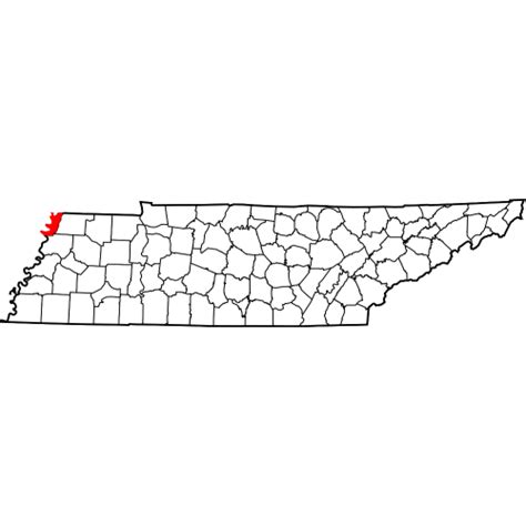 USGS TOPO 24K Maps - Lake County - TN - USA