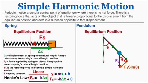 Simple Harmonic Motion - IB Physics - YouTube