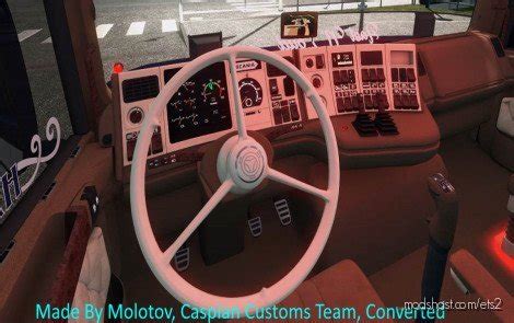 Scania Holland Style 3-Spoke Steering Wheel V2.0 By Molotov 1.36.X ETS2 Part Mod - ModsHost