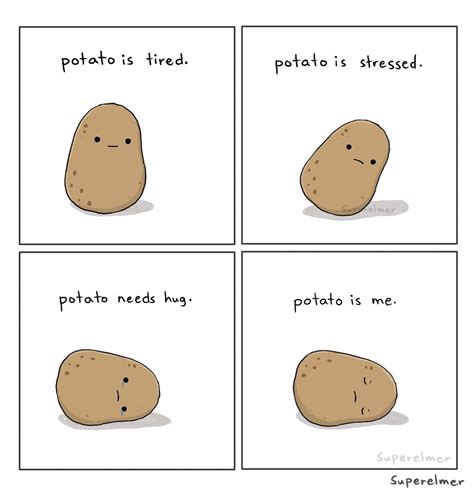 Pin by Kyle Hefley on Awesome, Interesting & Funny | Kawaii potato ...