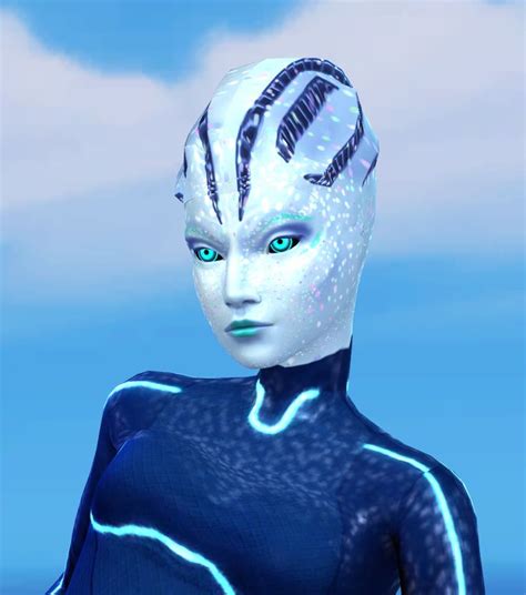 Strange alien cyber-head | Sims hair, Sims, Sims 4