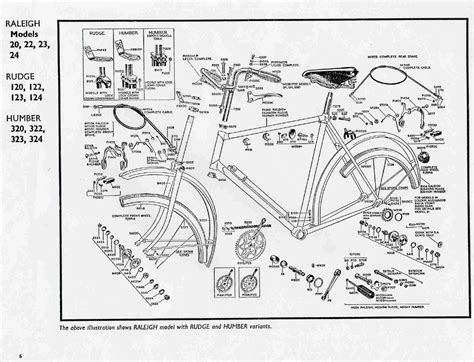 Well, here's a Raleigh parts diagram. The Schwinn will be pretty similar except for the 1 piece ...