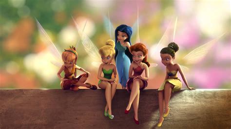 Tinker Bell Characters - Mystery Wallpaper