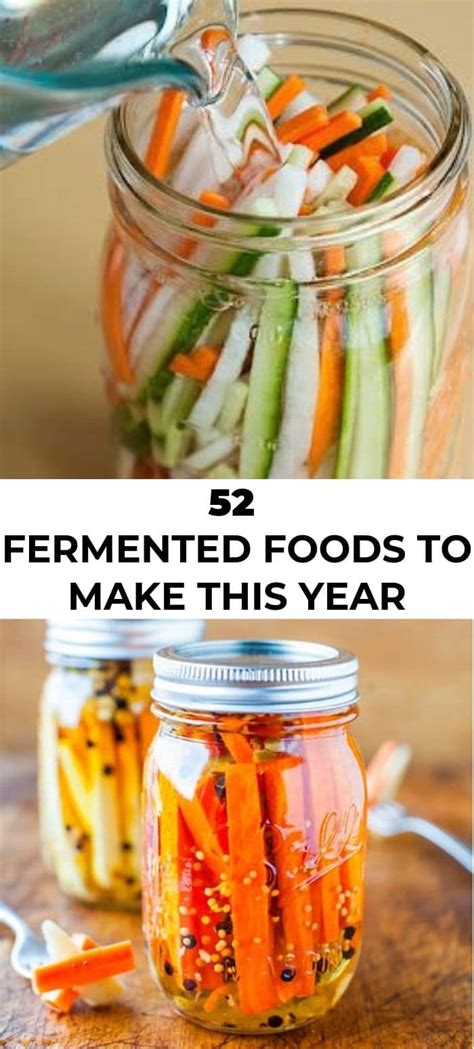 List & Recipes of 52 Fermented Foods | The Adventure Bite