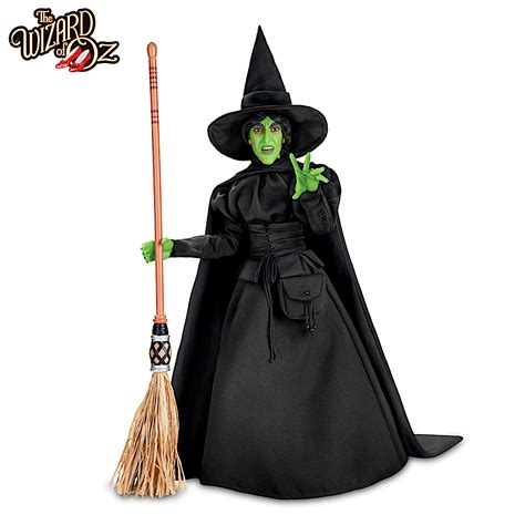 THE WIZARD OF OZ Wicked Witch Of The West Poseable Portrait Figure With ...