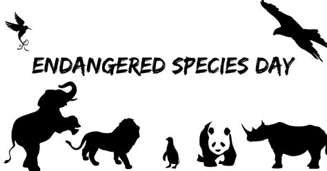 Endangered Species Day – May 20 - I Love Veterinary - Blog for Veterinarians, Vet Techs, Students