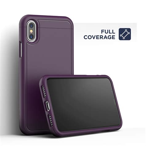 iPhone X Slimshield Case Purple - Encased