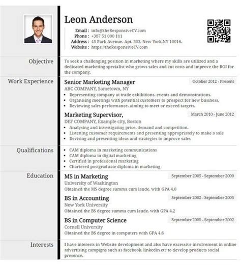 30+ Download Resume Templates Linkedin - Desain CVmu