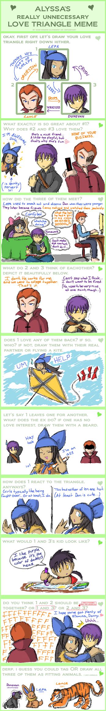 Love Triangle Meme by Azuroru on DeviantArt