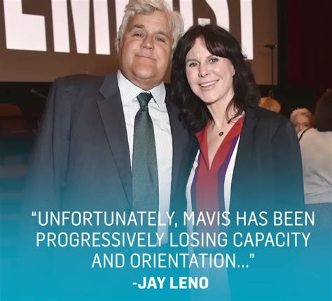 Jay Leno Files for Conservatorship for Wife, Mavis, Following Dementia ...