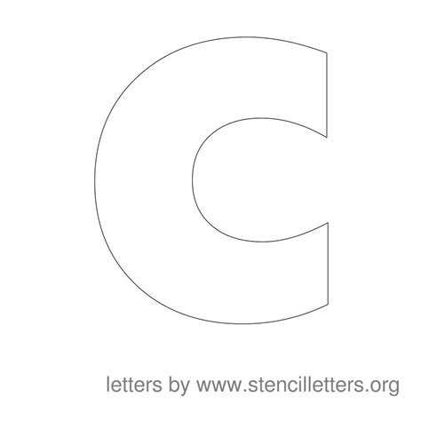 Large Stencil Letters to Print - Stencil Letters Org