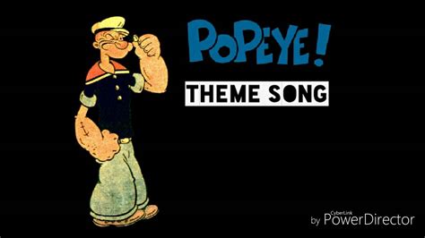 Popeye The Sailor Theme Song Lyrics - YouTube