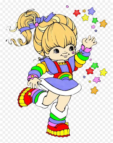 Transparent Rainbow Brite Png - Cartoon Rainbow Brite, Png Download - vhv