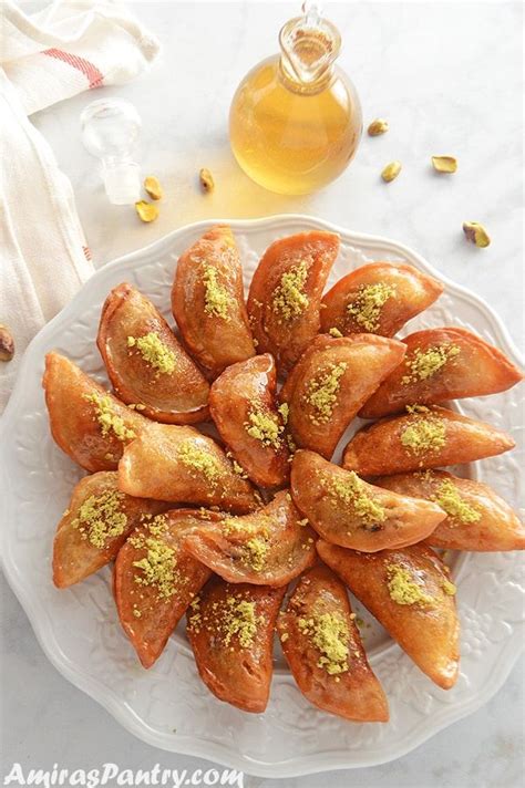 Qatayef (Katayef) Recipe; folded pancakes with nuts | Recipe | Katayef recipe, Egyptian desserts ...