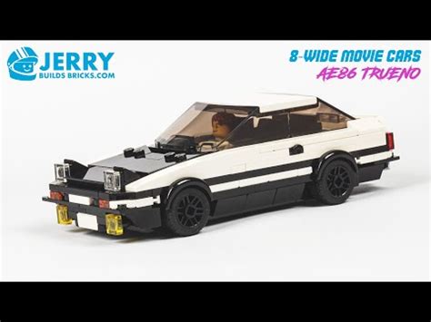 Custom LEGO AE86 Trueno (Initial D) instructions (MOC #131) - YouTube