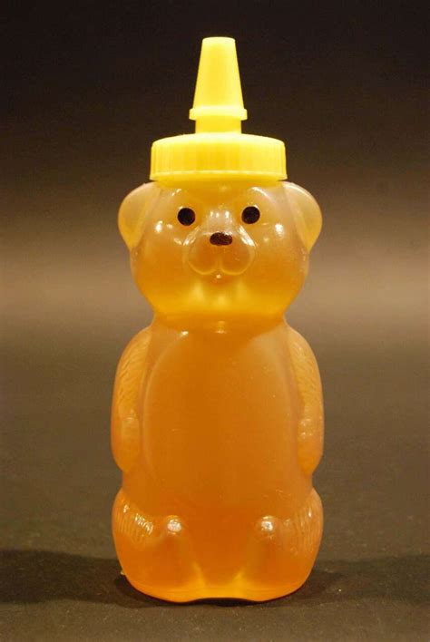 8 oz. Squeeze Plastic Honey Bear Containers with Lids 50 ct | Lappe's Bee Supply