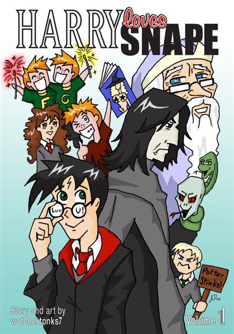 Harry Loves Snape: Vol 1 - Fanzine Graphic Novel | Snape, Graphic novel ...