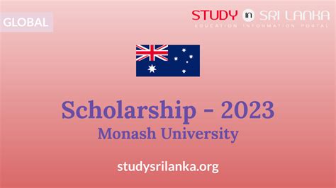 Monash University Scholarships - 2023