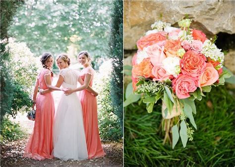 Top 7 Living Coral Wedding Color Ideas & Combos | DPF