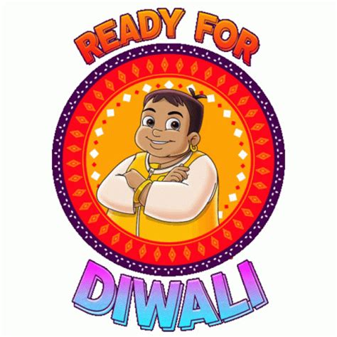 Ready For Diwali Kalia Sticker - Ready For Diwali Kalia Chhota Bheem ...