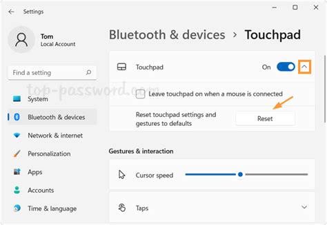 Reset Touchpad Settings and Gestures to Defaults in Windows 11 ...