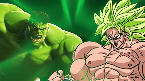 Dragon Ball: Broly vs Hulk, ¿quién realmente sería el ganador?