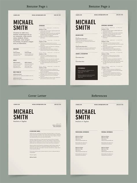 30+ Best InDesign Resume Templates 2024 - DesignerCandies