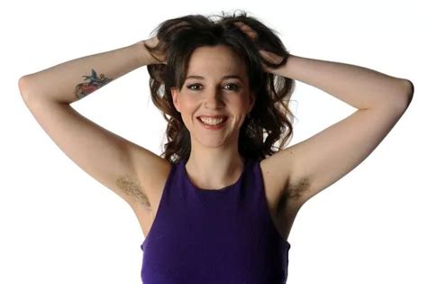 Hairy moments: Women show off their armpit hair, but would you dare to bare without shaving your ...