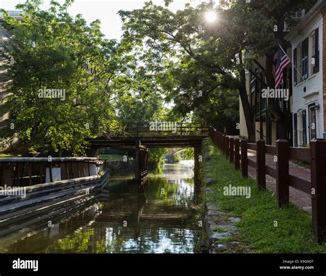 Canal street in Georgetown Stock Photo - Alamy