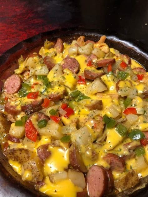 Cheese Potato & Smoked Sausage Casserole – 99easyrecipes