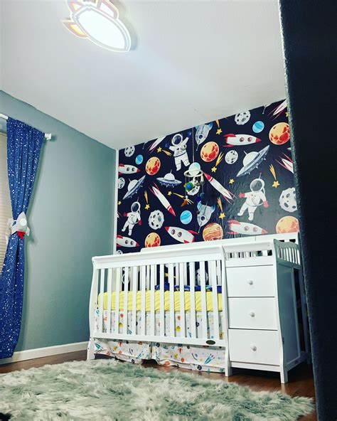 Space Theme Nursery by Dream Nursery | Space themed nursery, Dream ...