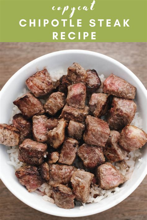 Make your own Chipotle Steak at home with this copycat recipe! Here's a peak at the ingredients ...