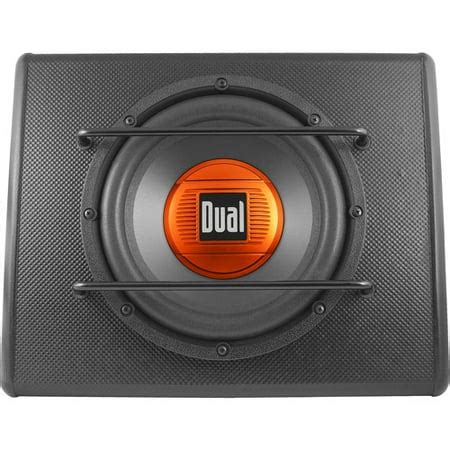 Dual ALB10 10" Subwoofer with Ported Enclosure, 300W - Walmart.com