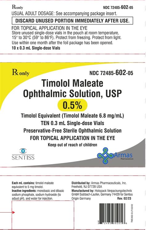 DailyMed - TIMOLOL MALEATE solution